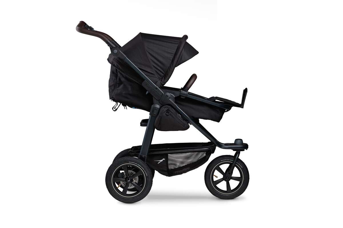 tfk mono3 - Kombi Kinderwagen mit Luftrad-Set schwarz tfk mono3 - Kombi Kinderwagen mit Luftrad-Set schwarz