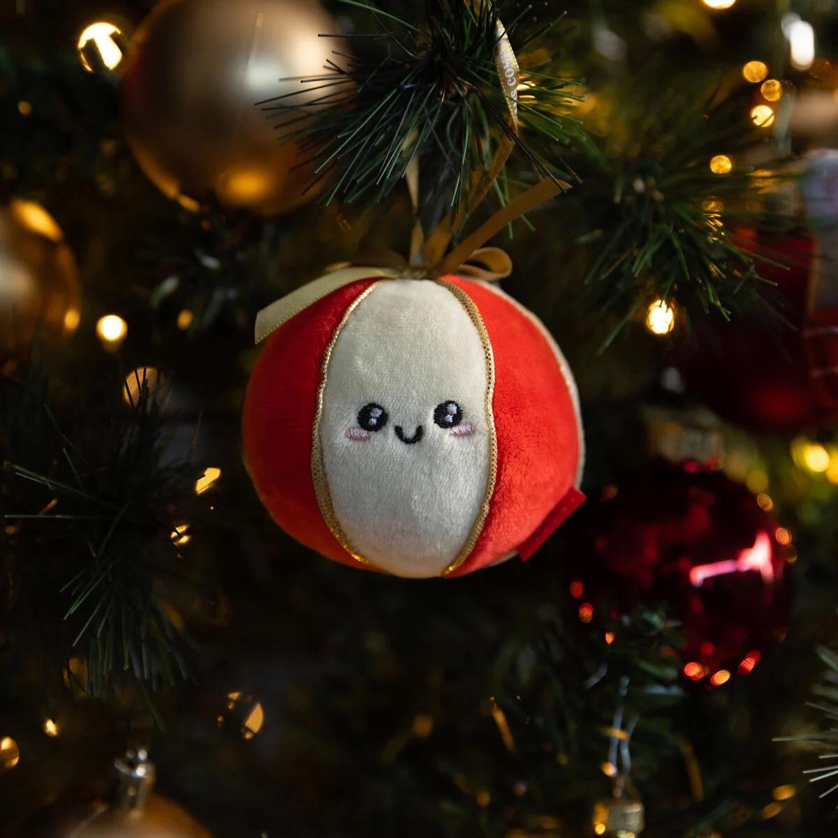 Legami Weihnachten 2025 Artikel HO-HO-HORNAMENTS - PLÜSCH-WEIHNACHTSDEKO - BALL