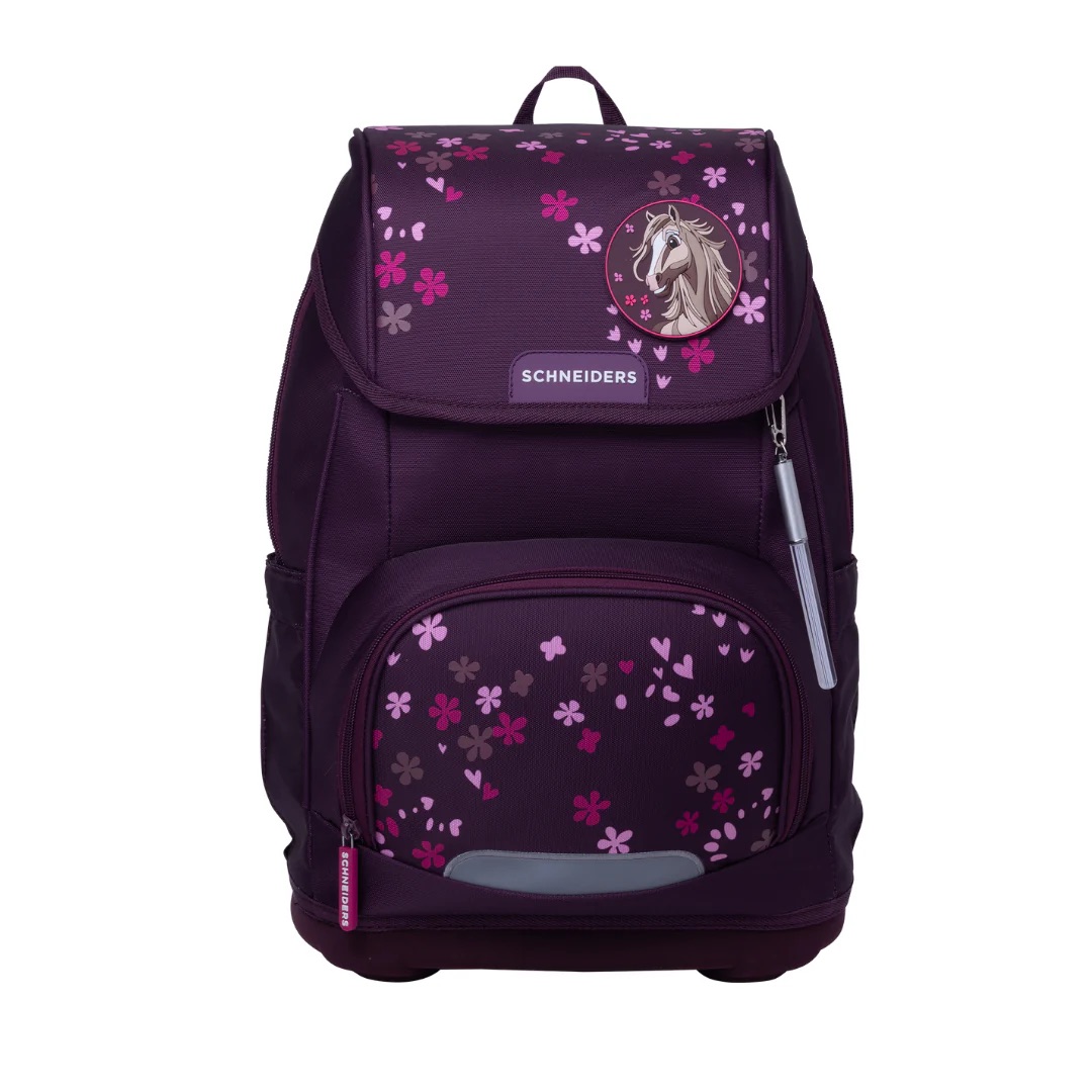 Schneiders Ergoplus Schulrucksack-Set 8-tlg. Berry Blossom Schneiders Ergoplus Schulrucksack-Set 8-tlg. Berry Blossom