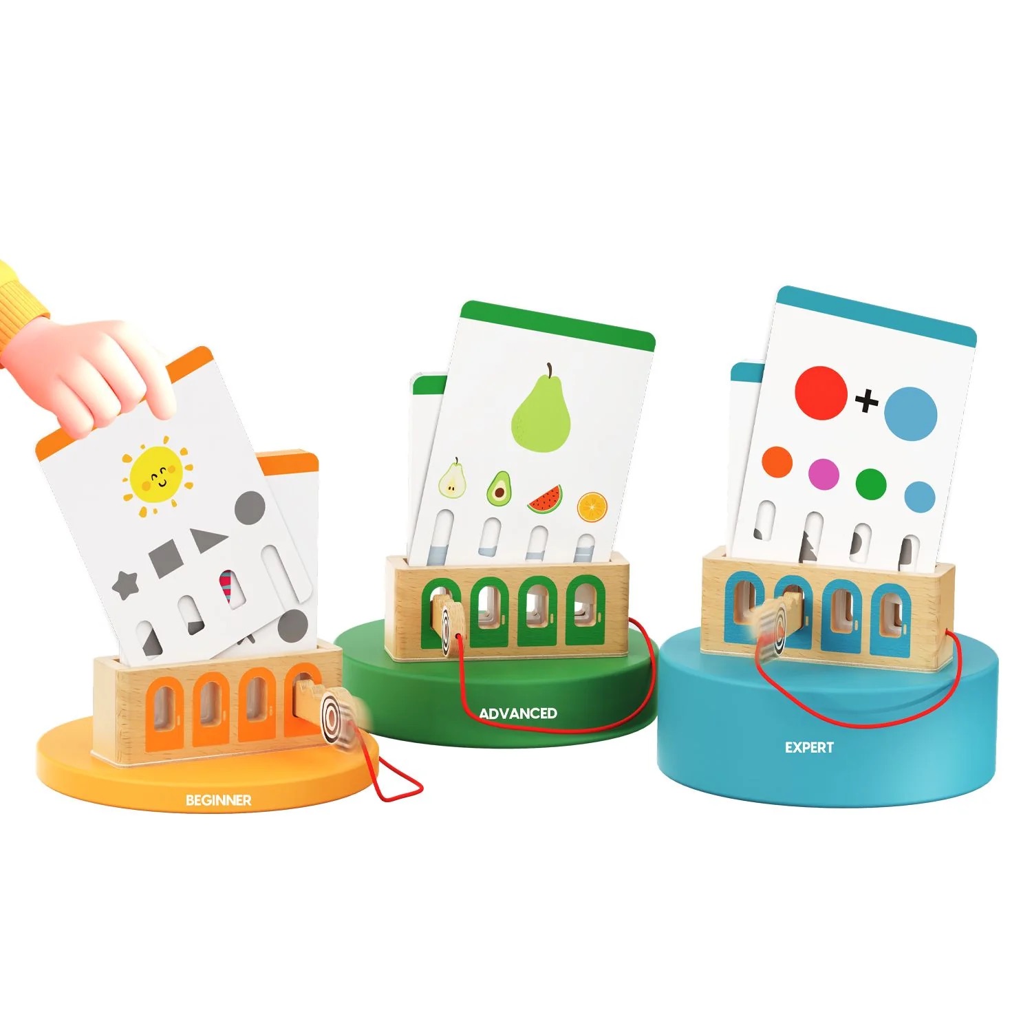 TopBright Logisches Schlüsselspiel TopBright Logisches Schlüsselspiel Kreise