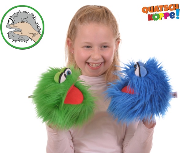 Living Puppets Quatschköppe Living Puppets Quatschköppe Plops (blau/rosa/lila)