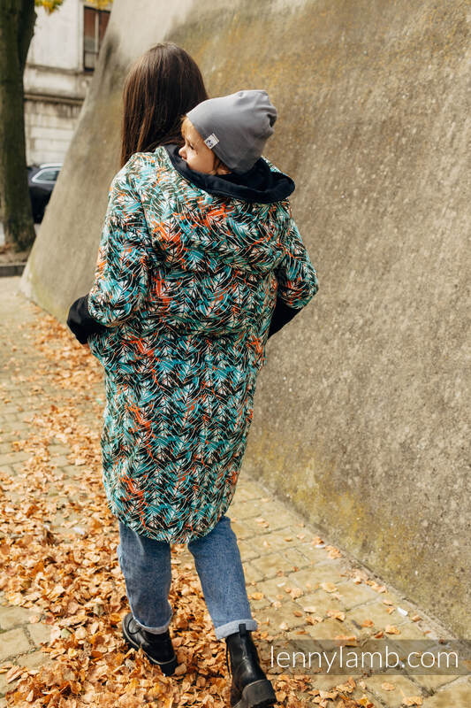 LennyLamb asymmetrische Tragepulli Gr. M Tropical Garden