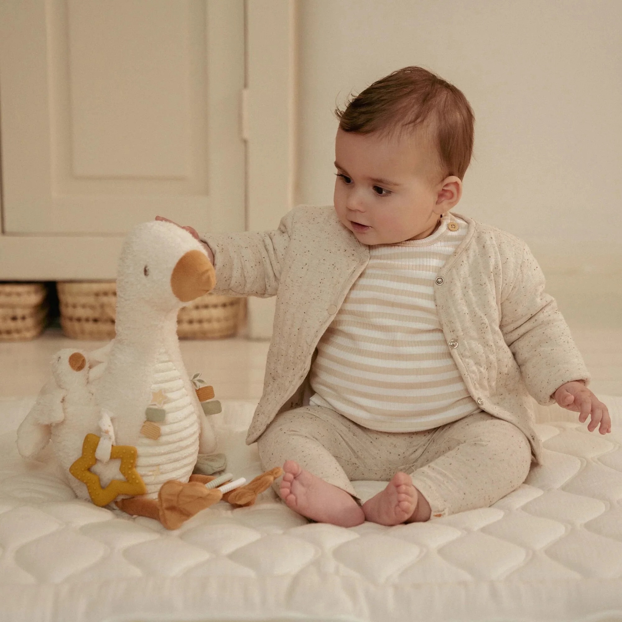 Little Dutch Aktivitäten-Kuscheltier Gans Weiß - Kleine Gans Little Dutch Aktivitäten-Kuscheltier Gans Weiß - Kleine Gans