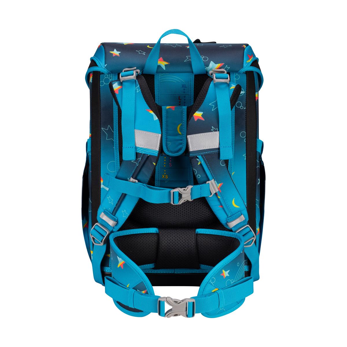 Der Die Das Schulranzen-Set Ergoflex Easy 2025 tlg. LED Rainbow Star