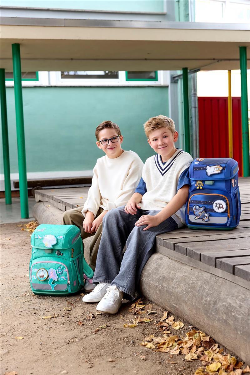 Lässig Schulranzen-Set Unique Light 2026 Seashell Turquoise