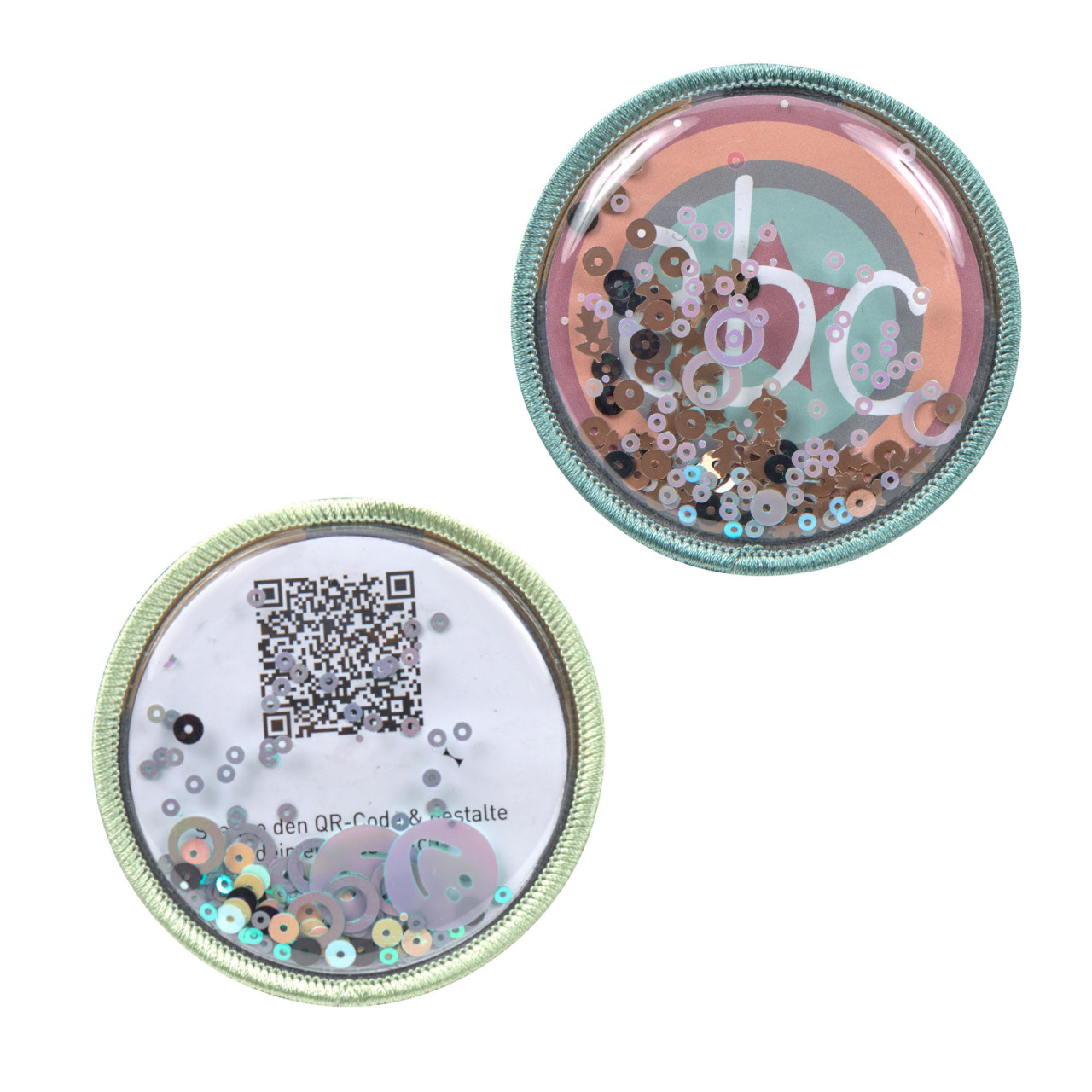 Lässig Patches Set DIY 2 Stk. lavender/peach