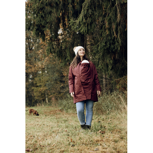 mamalia Kurzmantel zum Babytragen Berlin beere L mamalia Kurzmantel zum Babytragen Berlin beere L