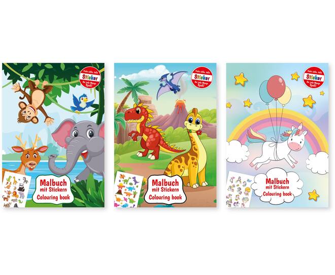 Stylex Sticker-Malbuch Einhorn Stylex Sticker-Malbuch Einhorn