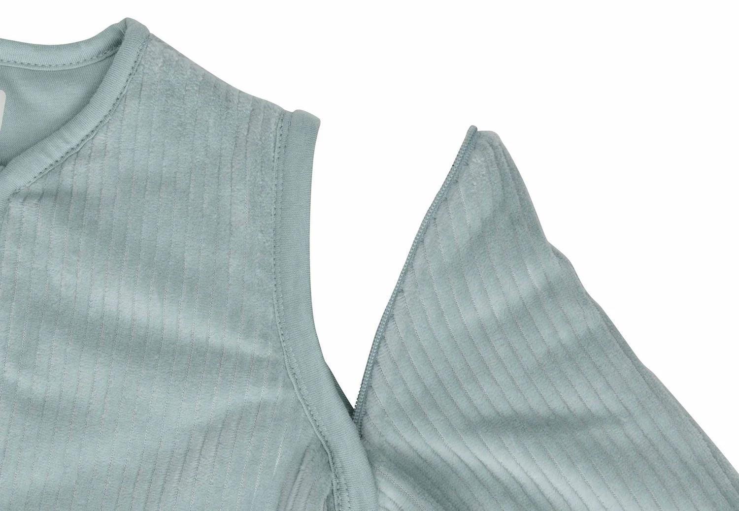 Jollein Schlafsack mit abnehmbaren Ärmeln Rib 60cm Sea Green