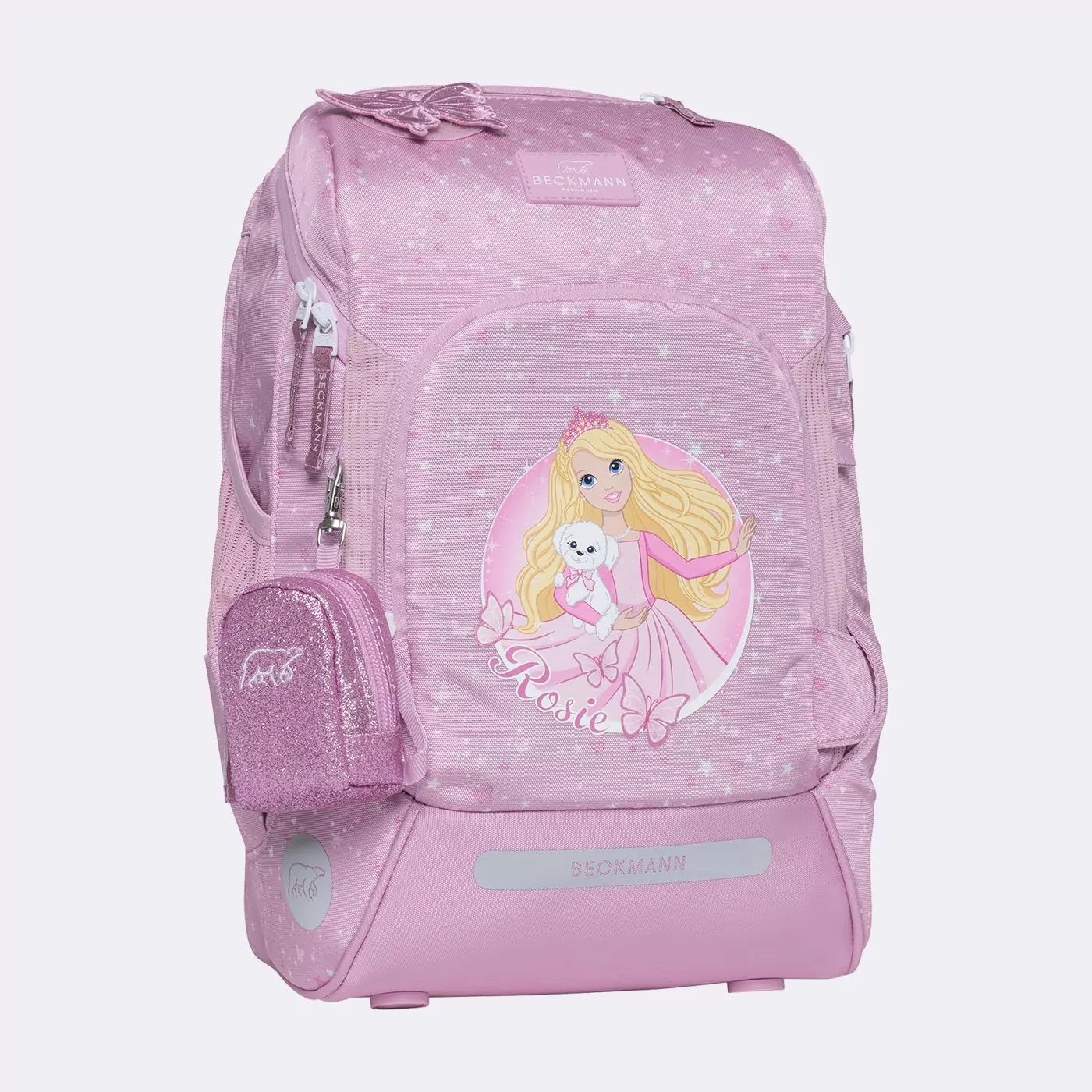 Beckmann Schulrucksack-Set Active Air FLX 6-teilig Rosie Beckmann Schulrucksack-Set Active Air FLX 6-teilig Rosie