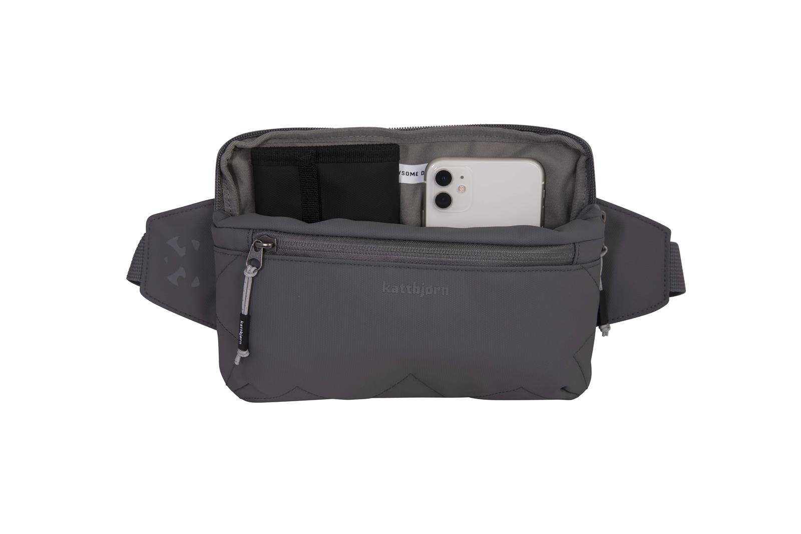 Kattbjörn Hipbag Dark Grey