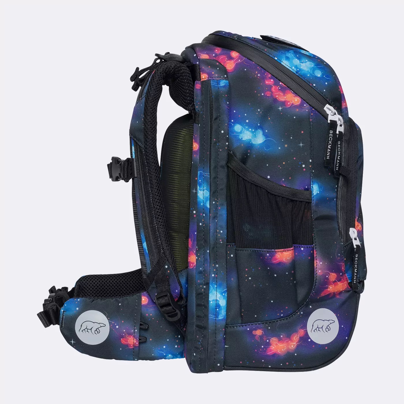 Beckmann Schulrucksack-Set Active Air FLX 6-teilig Ninja Elements