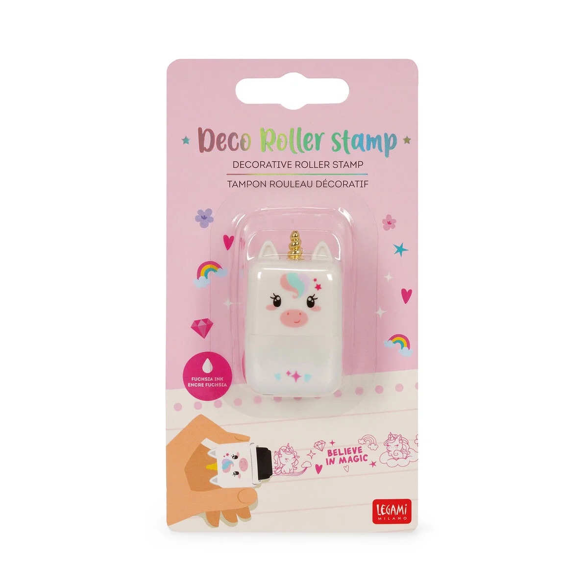 Legami Deko-Rollstempel Unicorn Legami Deko-Rollstempel Unicorn