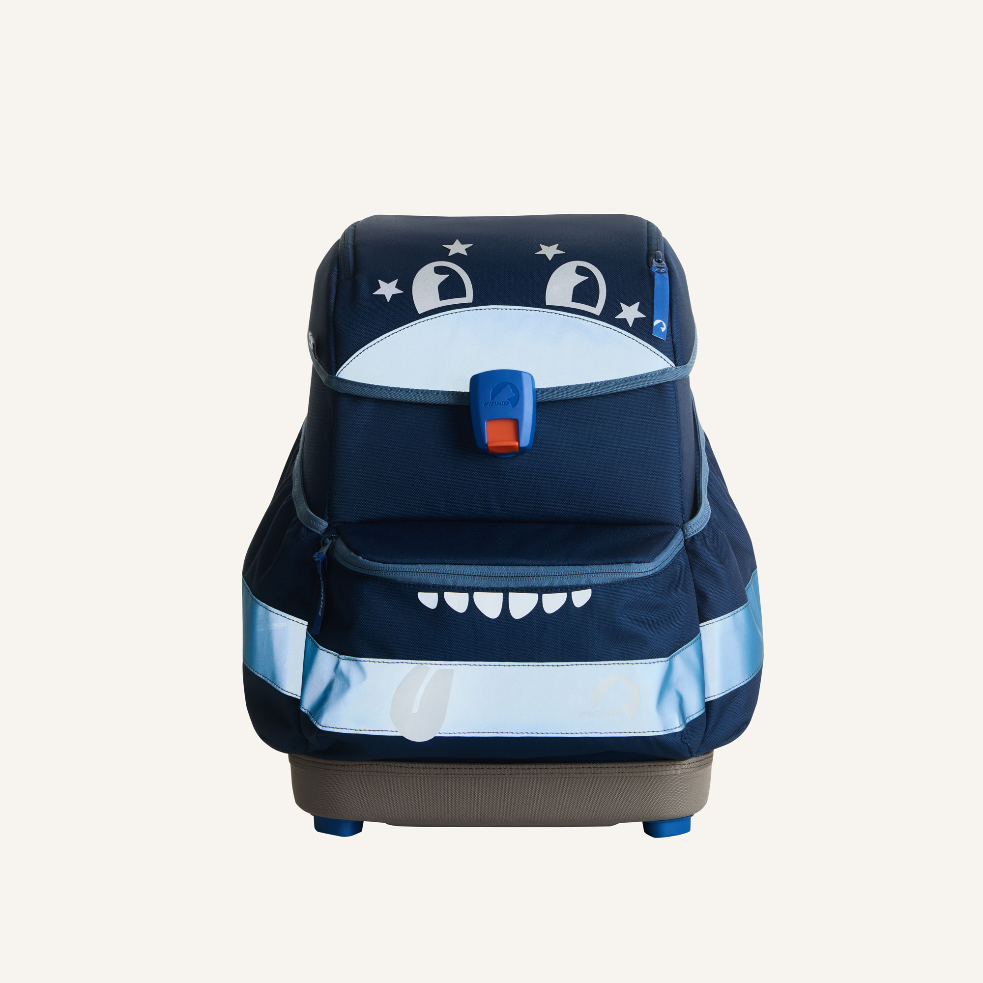 Finkid BUDDY EKO SPORT Schulranzen Set denim/dove