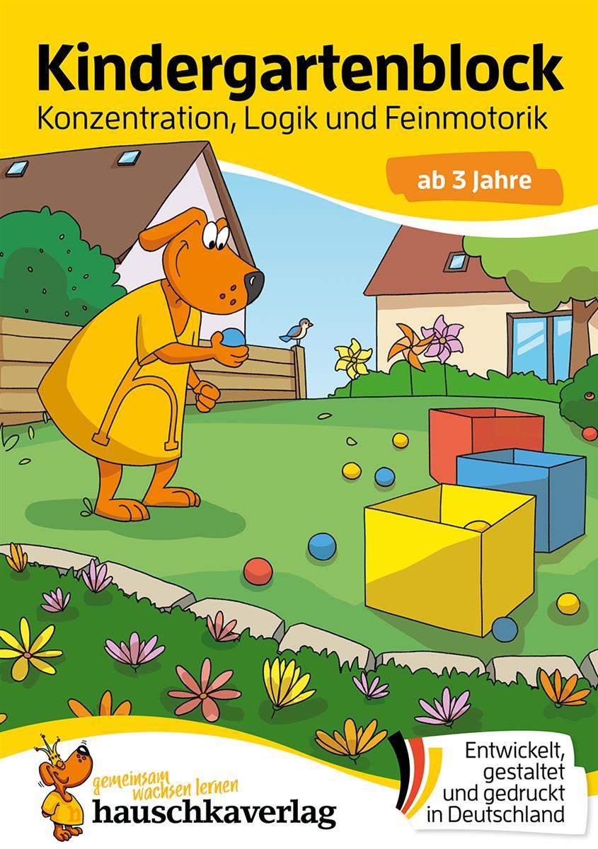 Hauschkaverlag Kindergartenblockab 3 Jahre Meine ersten Rätsel und Denkspiele Hauschkaverlag Kindergartenblockab 3 Jahre Meine ersten Rätsel und Denkspiele