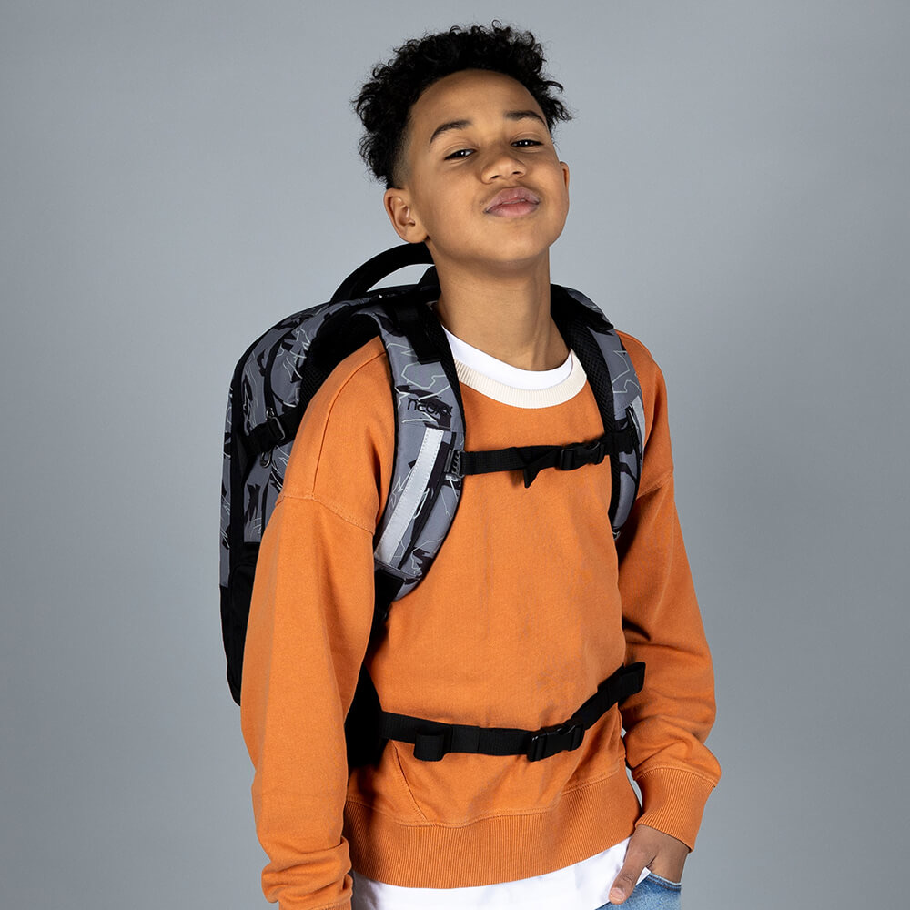 neoxx ACTIVE PRO Schulrucksack Dragon Thunder neoxx ACTIVE PRO Schulrucksack Dragon Thunder