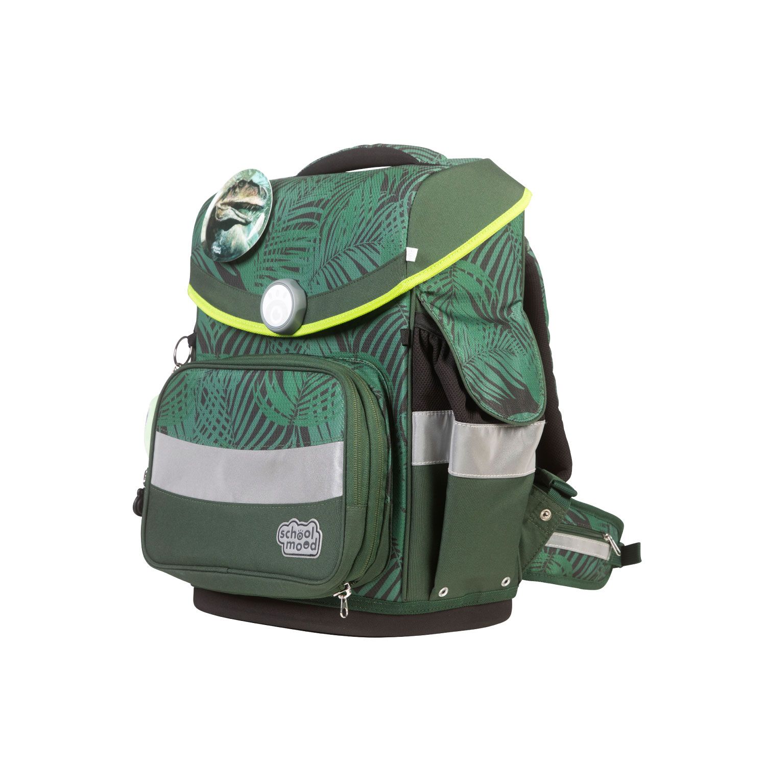 School-Mood Timeless Pro Schulranzen-Set 2025 7-tlg. Daniel (Dinosaurier)