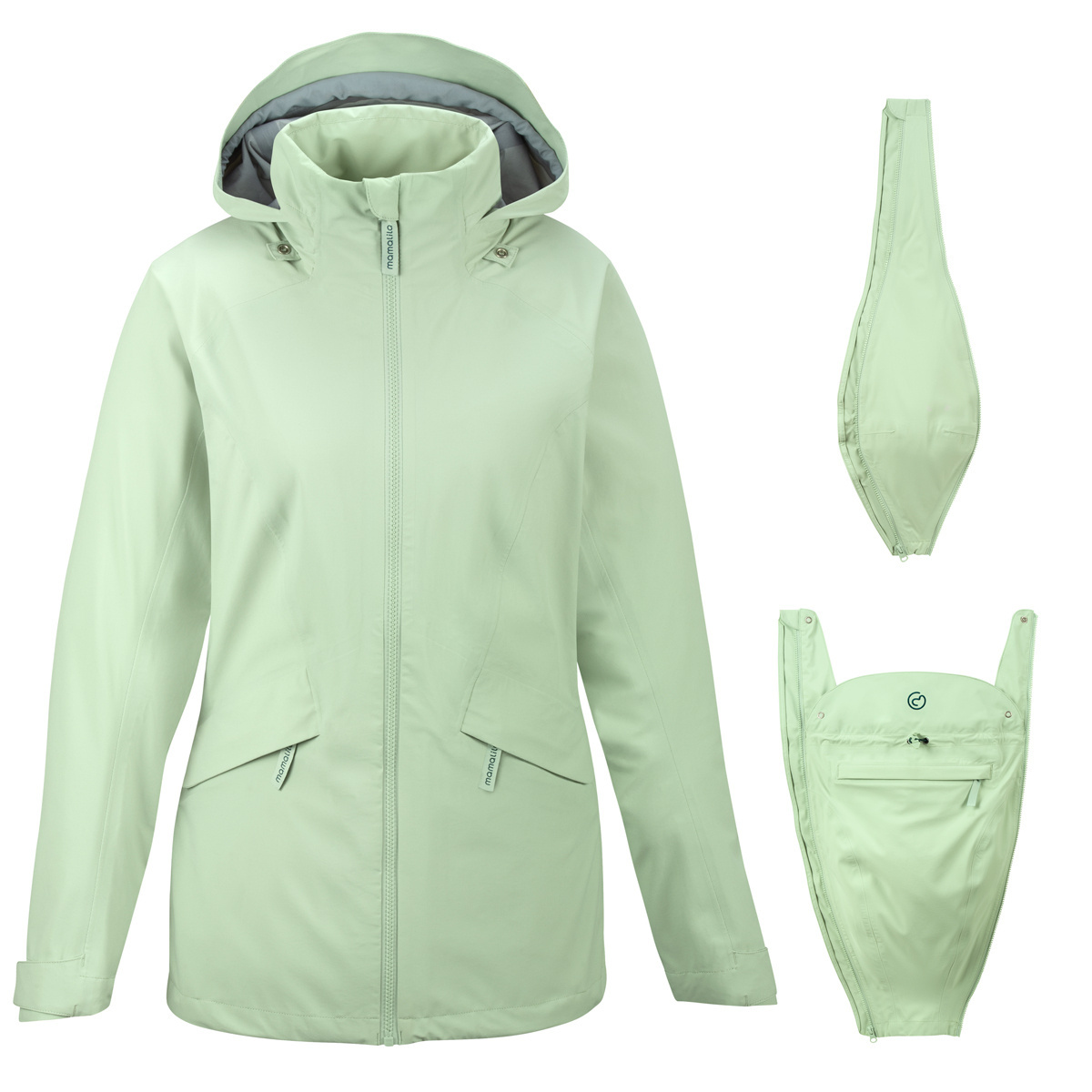 mamalila Outdoor-Tragejacke Explorer Mint S