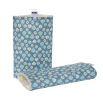 KiBi Zubehör Schultergurtschoner - Blue leaves KiBi Zubehör Schultergurtschoner - Blue leaves