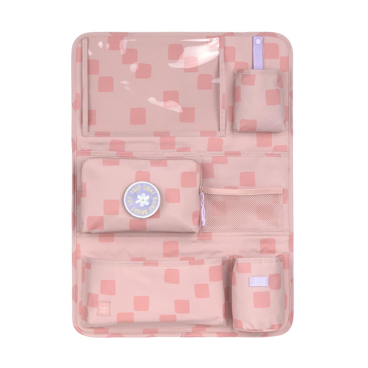 LA¨SSIG_Autoru¨cksitz_Organizer_Pattern_Party_rose_12040117025_1.jpeg Lässig Auto Organizer Kinder - Pattern Party rose