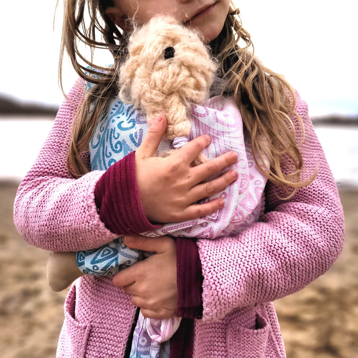 Hoppediz Puppentrage Jaipur creme