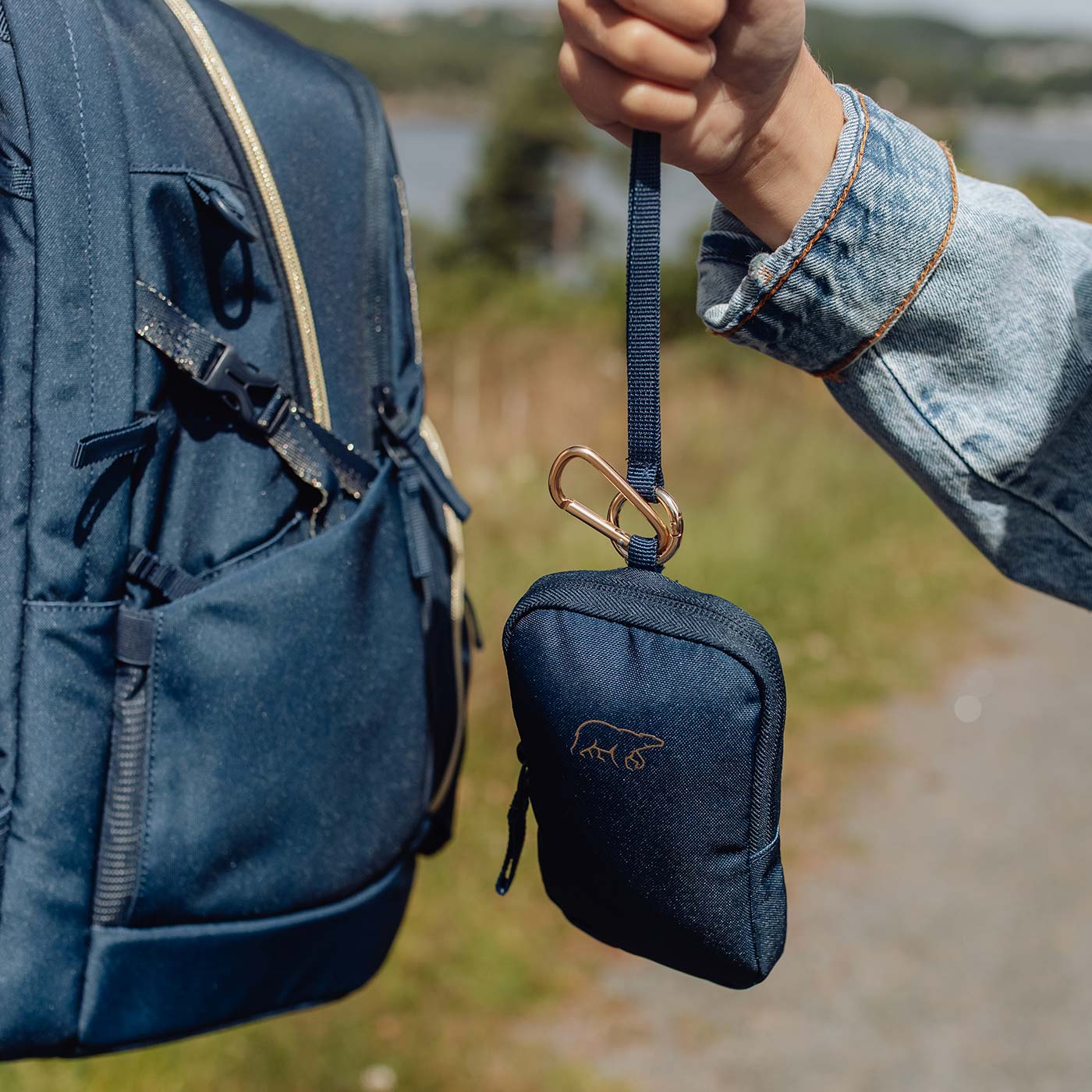 Beckmann Sport Air Schulrucksack Blue Gold Beckmann Sport Air Schulrucksack Blue Gold