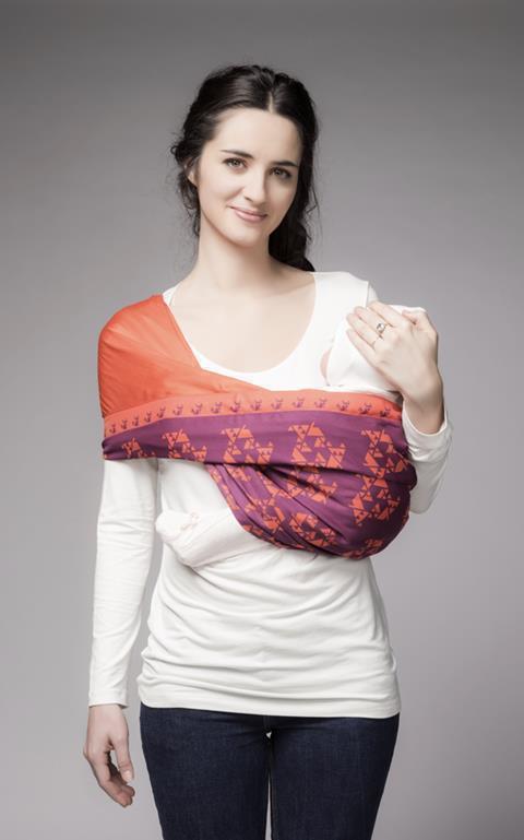 AiBi Känguru - Gr. 2 - Hirsch dunkel reversibel uni orange