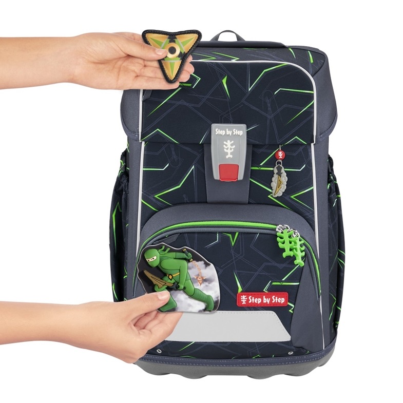 Step by Step Giant Schulranzen-Set 5-tlg. Ninja Kimo Step by Step Giant Schulranzen-Set 5-tlg. Ninja Kimo