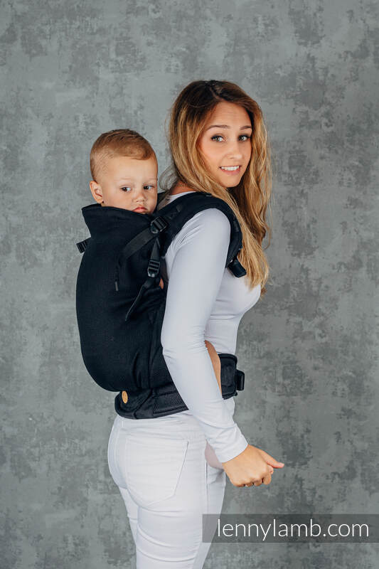 Lenny Lamb Preschool Little Herringbone Ebony Black