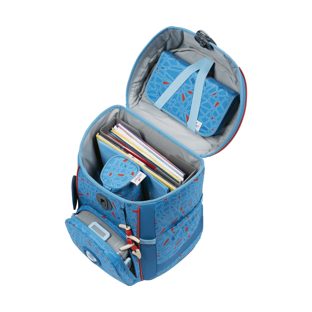 Der Die Das Schulranzen-Set Ergoflex Easy 2026 tlg. Superflash Blue Ice Der Die Das Schulranzen-Set Ergoflex Easy 2026 tlg. Superflash Blue Ice