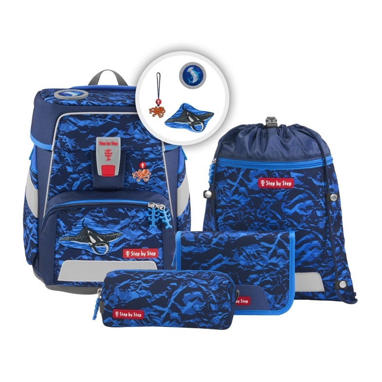 Step by Step Space Schulranzen-Set 5-tlg. Manta Rio
