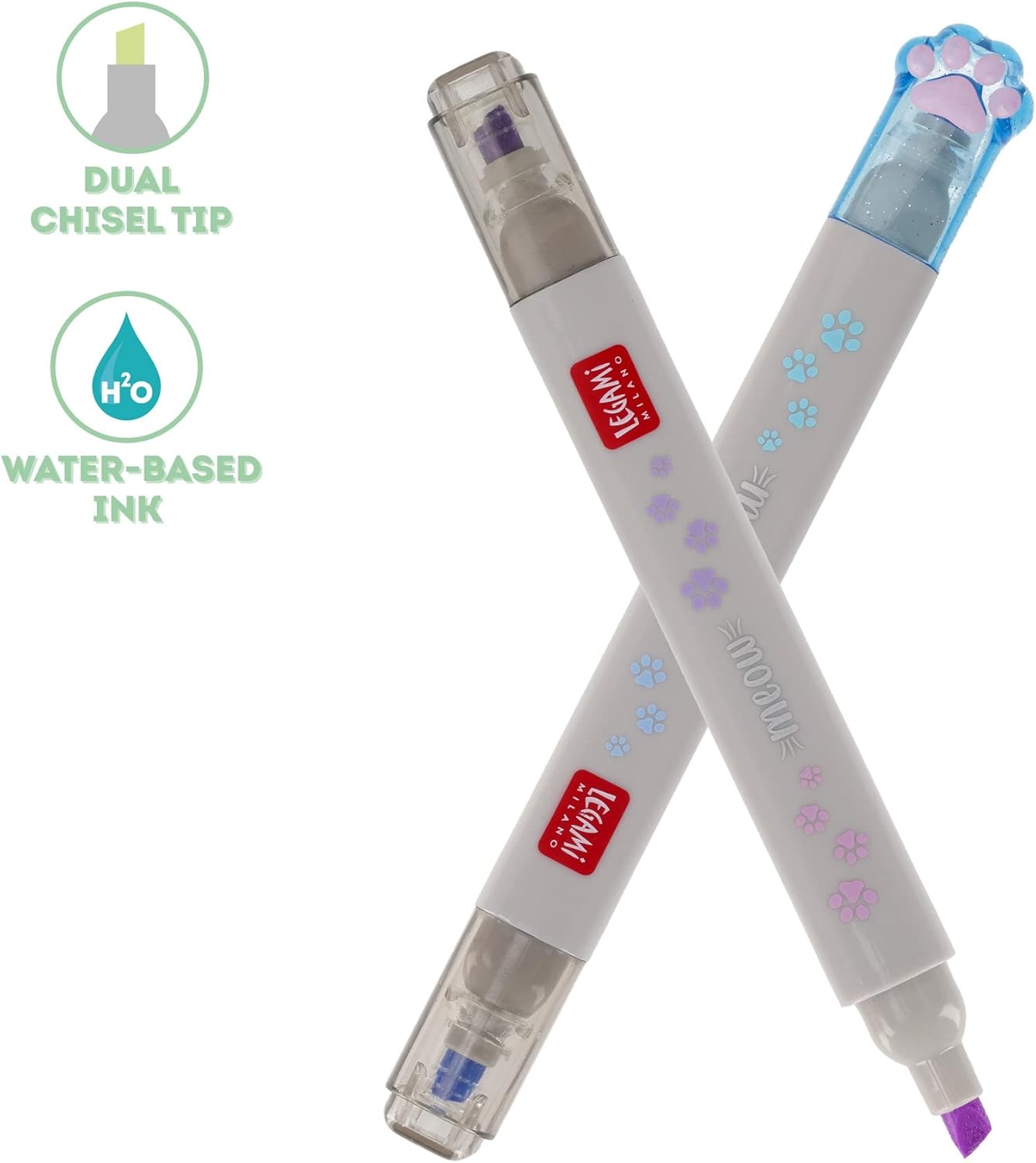 Legami 6 Doppelspitzen Textmarker Legami 6 Doppelspitzen Textmarker Kitty