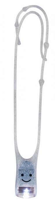 Moses Lese Buddy - Das multifunktionale Leselicht Glitzer silber