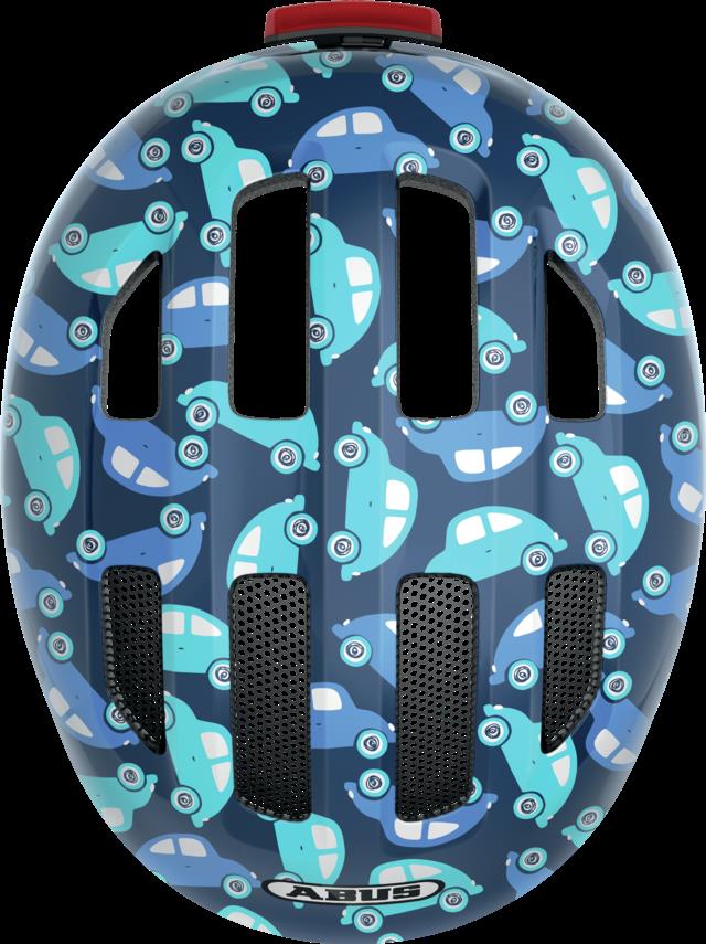 ABUS SMILEY 3.0 LED 50-55 cm (M) blue car ABUS SMILEY 3.0 LED 50-55 cm (M) blue car