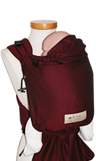 Storchenwiege BabyCarrier SLIM bordeaux