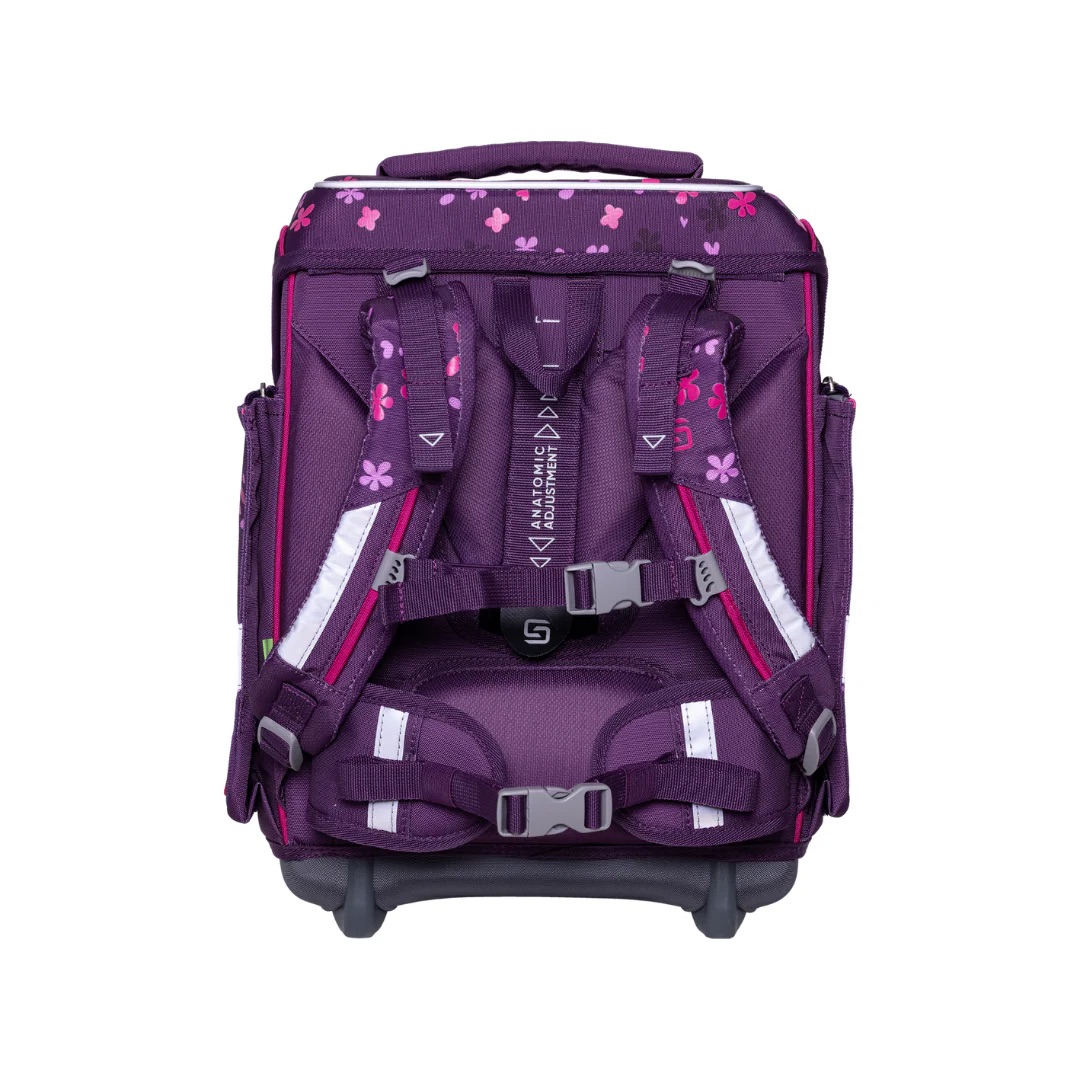 Schneiders Ergolite Schulranzen-Set 9-tlg. Berry Blossom