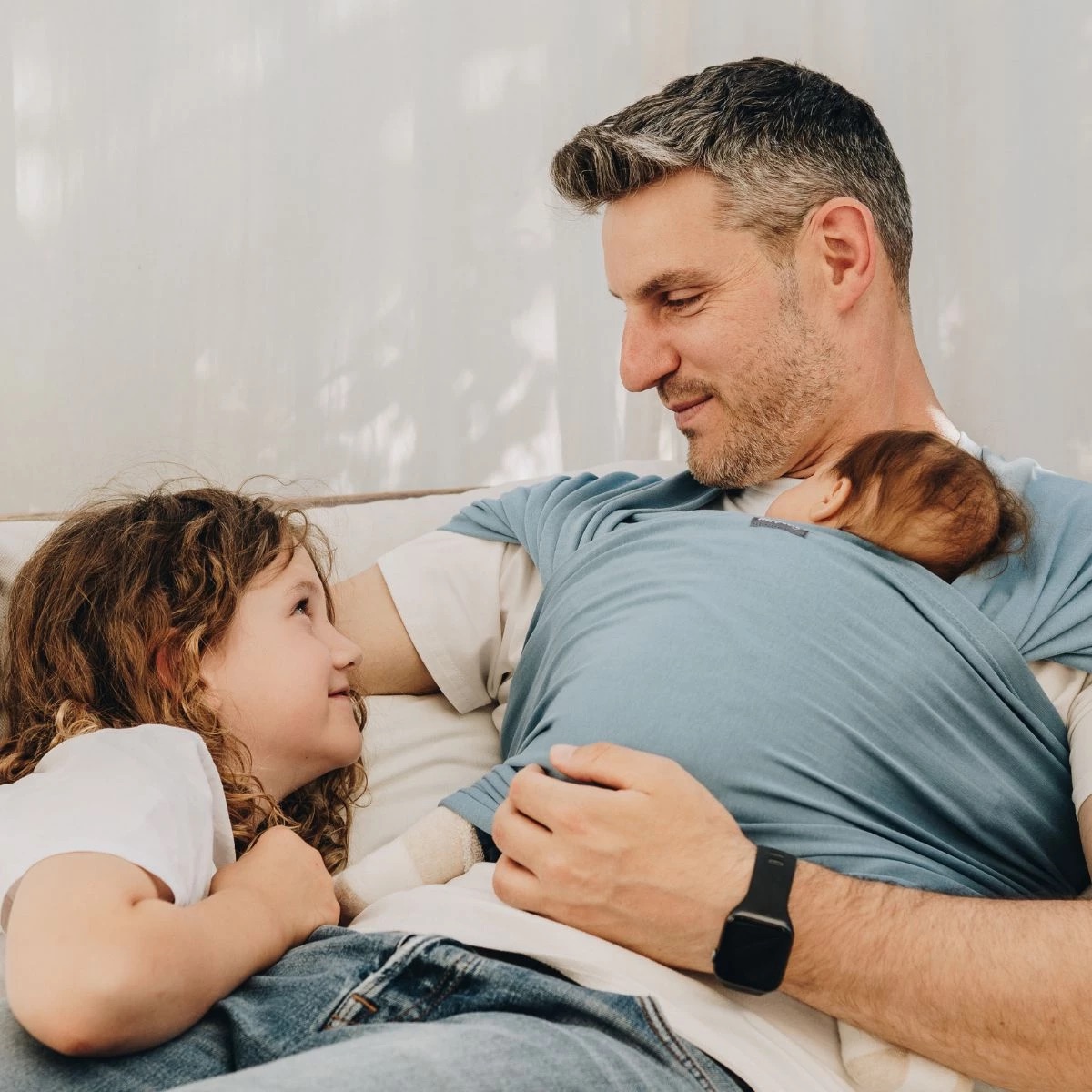 Hoppediz elastisches Tragetuch Ocean Hoppediz elastisches Tragetuch Ocean