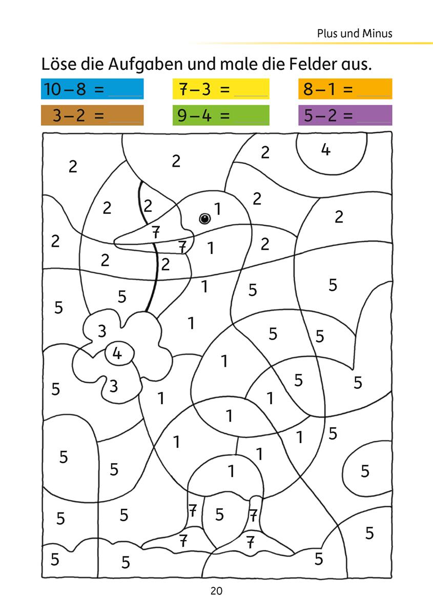 Hauschkaverlag Mein Rätselblock Mathe Klasse 1