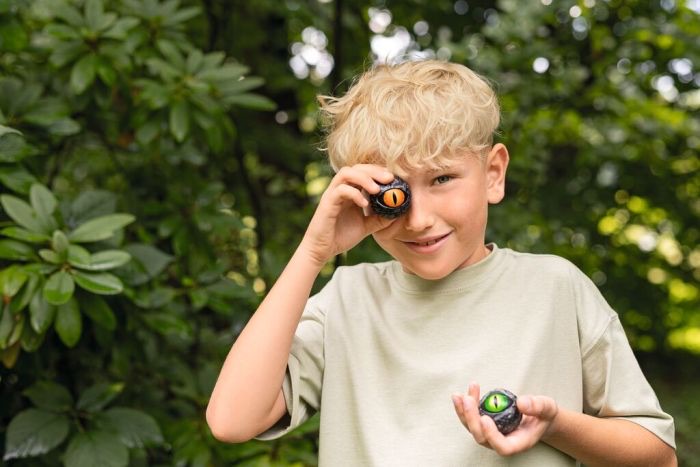 moses Flummi Dino-Auge Orange