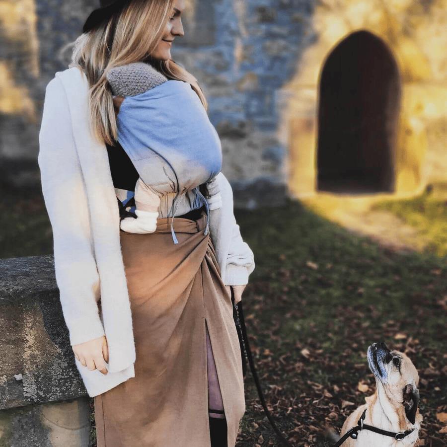 Hoppediz Babytrage Buckle (Ca. 56 - 86 cm/ 15 Kilo) Ibiza