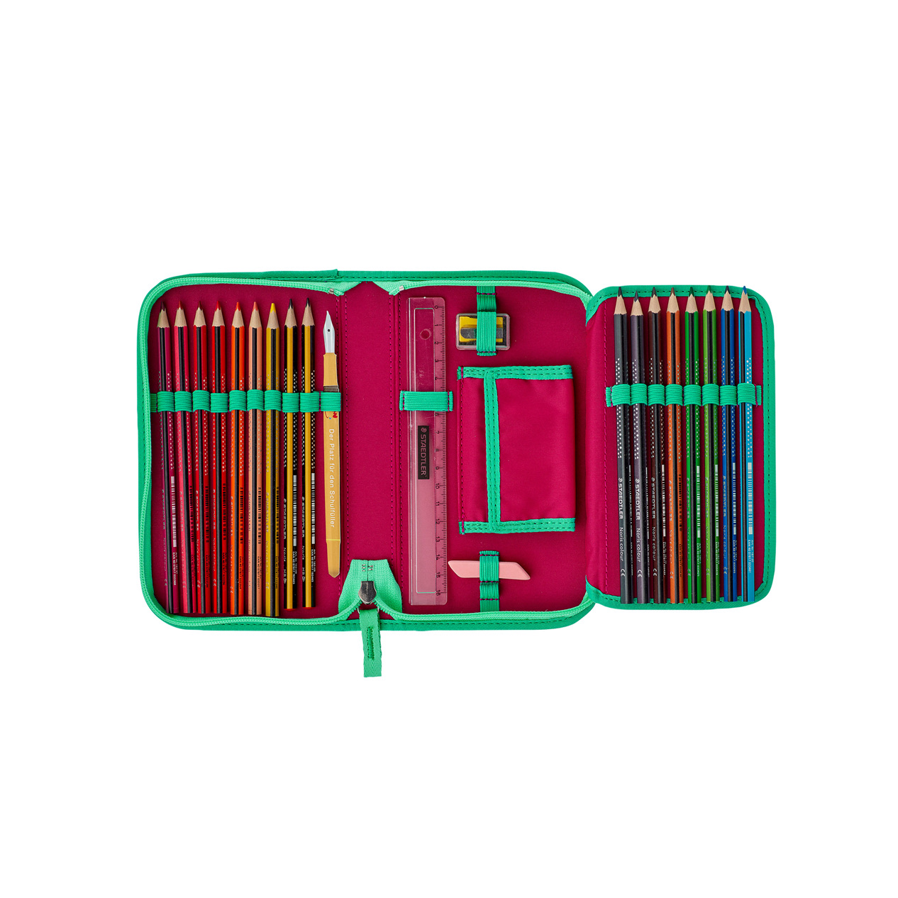 Der Die Das Schulranzen-Set ErgoFlex Max Pepermint Pony