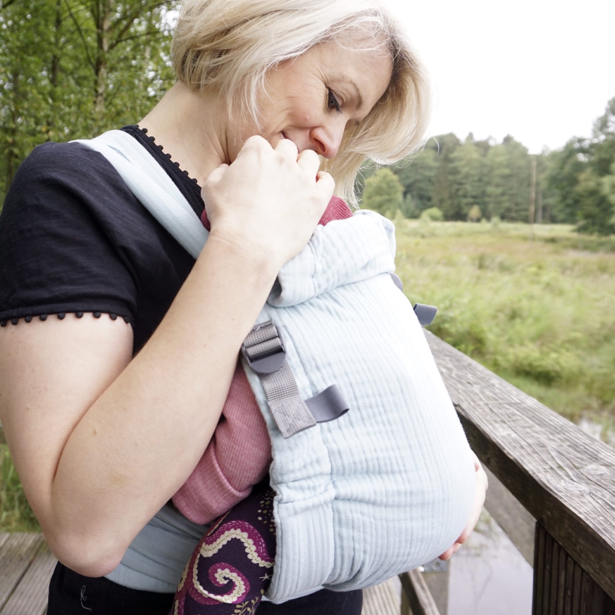 Schmusewolke Aurora Halfbuckle (50 - 86 cm / 12 Kilo) Breeze