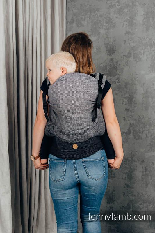 Lenny Lamb Preschool Little Herringbone Ombre Grey