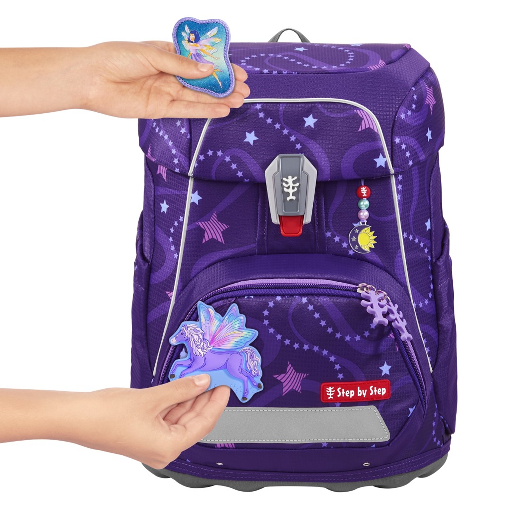 Step by Step Fit Schulranzen-Set 5-tlg. Pegasus Emily Step by Step Fit Schulranzen-Set 5-tlg. Pegasus Emily