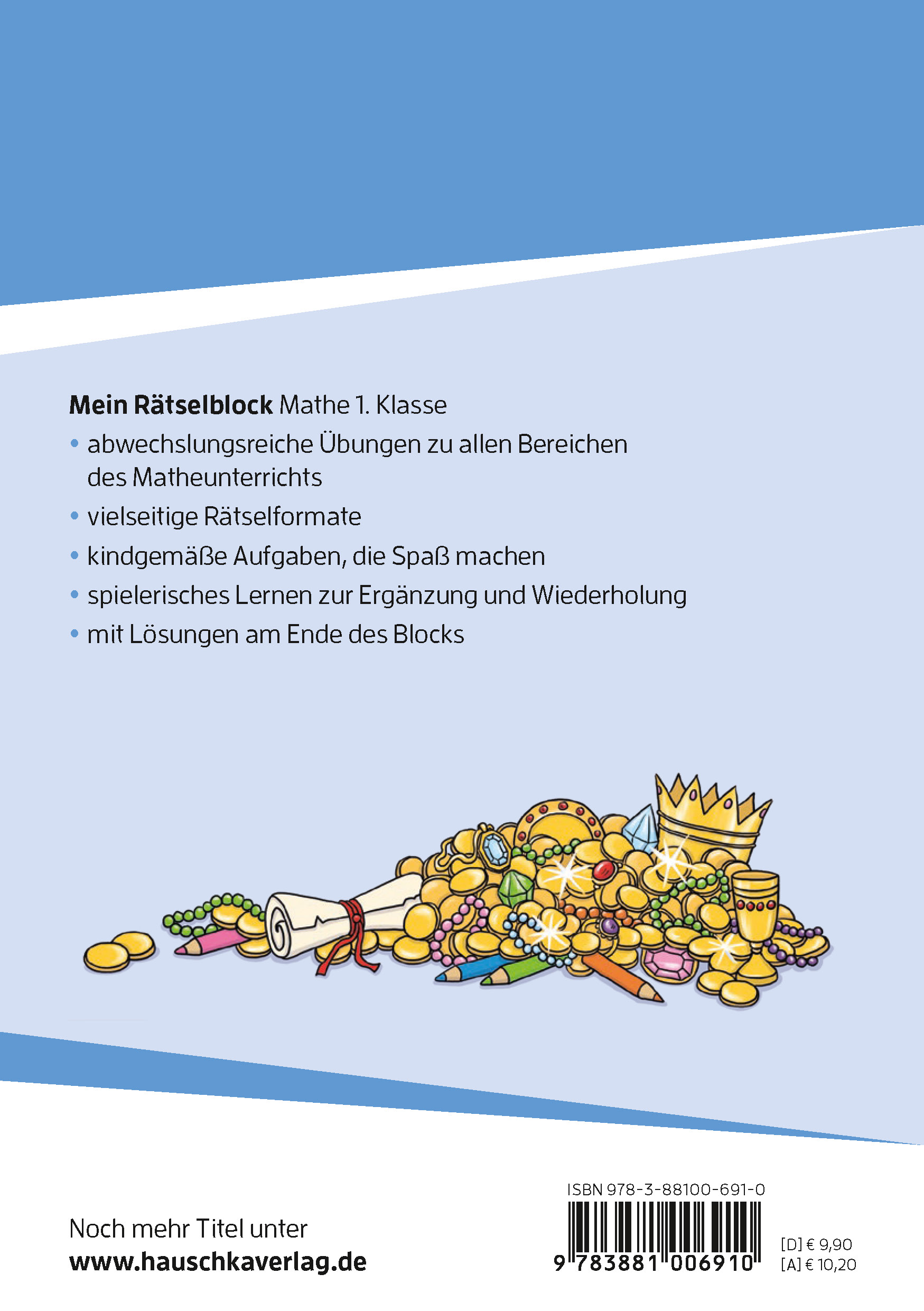 Hauschkaverlag Mein Rätselblock Mathe Klasse 4