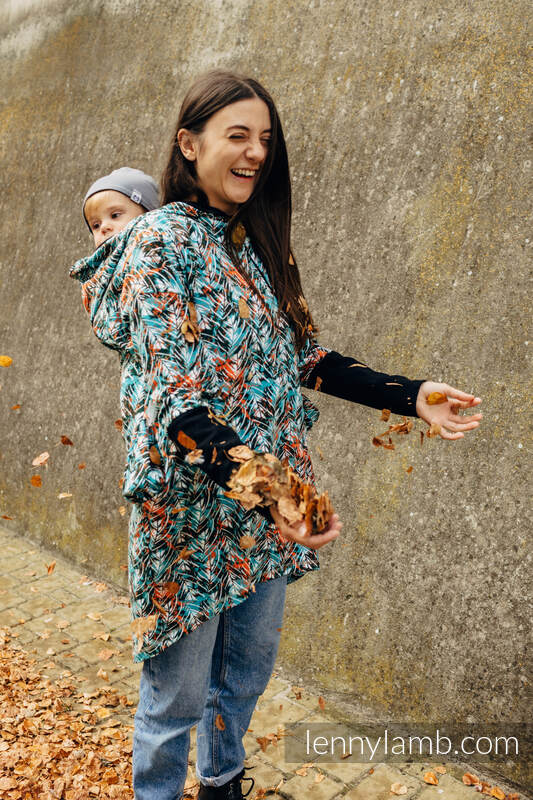 LennyLamb asymmetrische Tragepulli Gr. M Tropical Garden