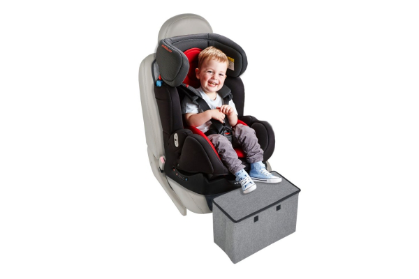 altabebe Autositzauflage mit Box für die Füße Grau altabebe Autositzauflage mit Box für die Füße Grau