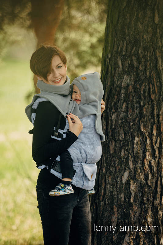 LennyLamb Trageschal für zwei Grey (fleece)