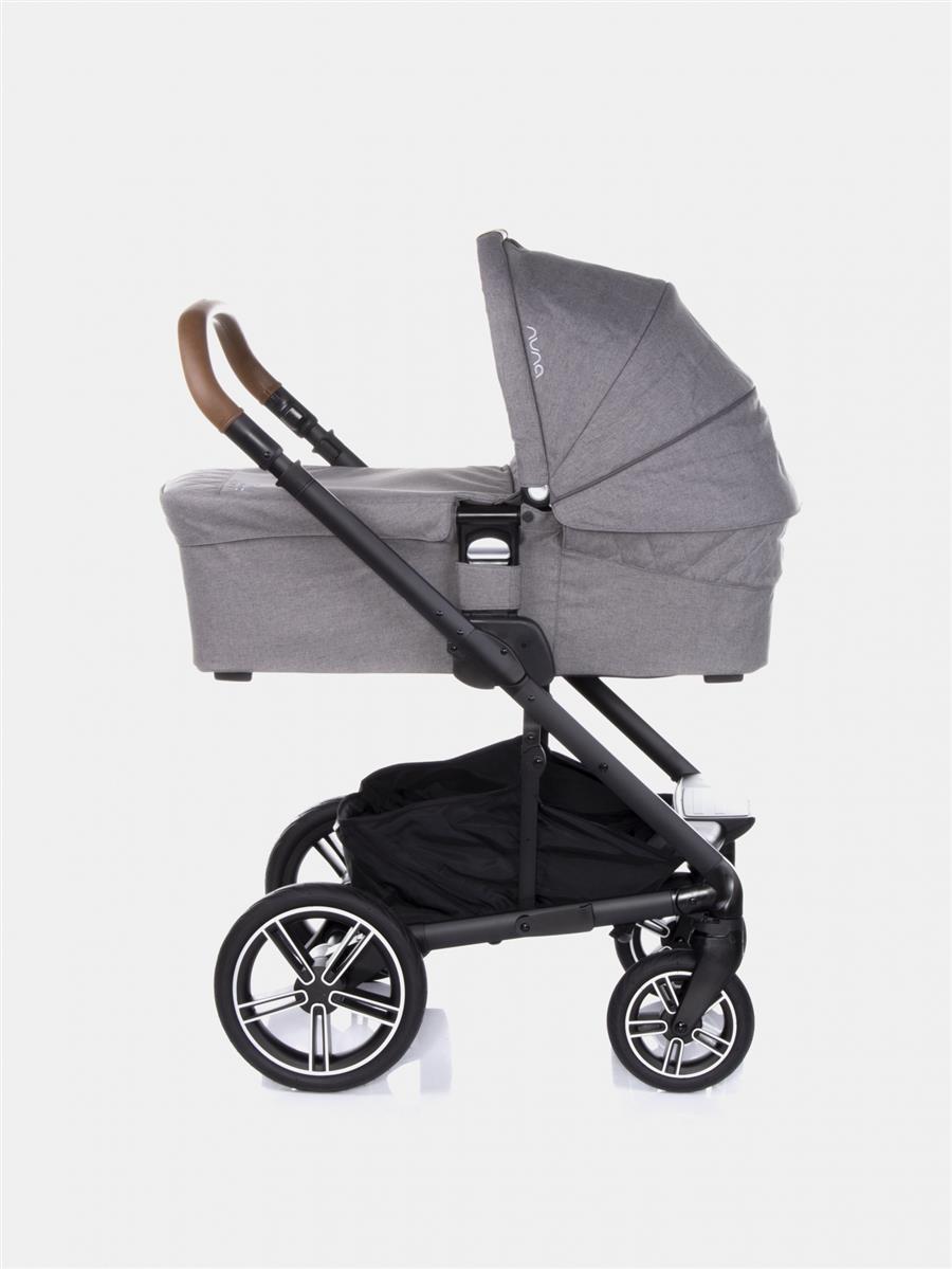 nuna MIXX next Kinderwagen mit Babywanne (Tragetasche) Granite