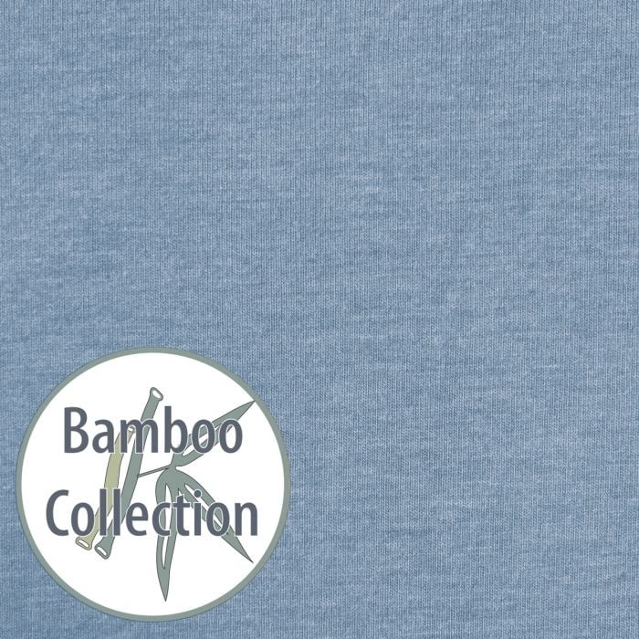 Theraline Das Kinderkopfkissen inkl. Bezug Bamboo Collection Melange blau-grau Theraline Das Kinderkopfkissen inkl. Bezug Bamboo Collection Melange blau-grau